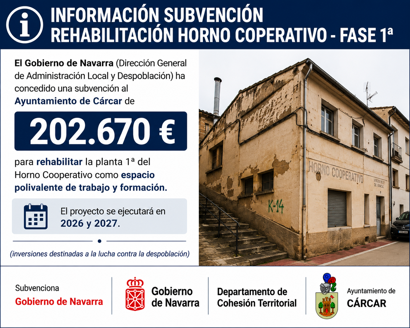 HORNO COOPERATIVO DE CÁRCAR